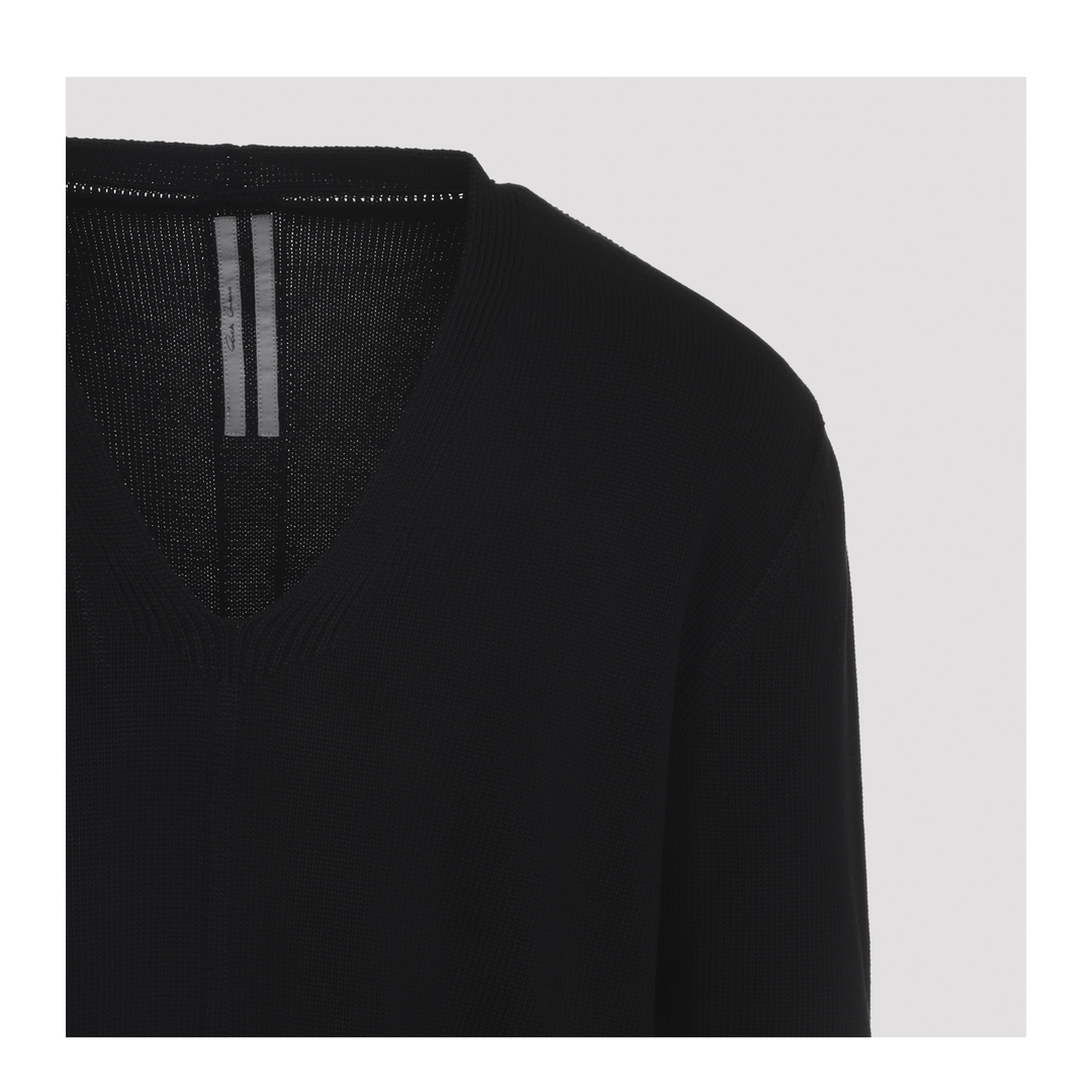 Oversized Extreme V-neck Pullover - Image 6