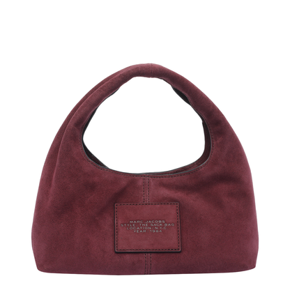 Suede Mini Sack Bag - Image 3