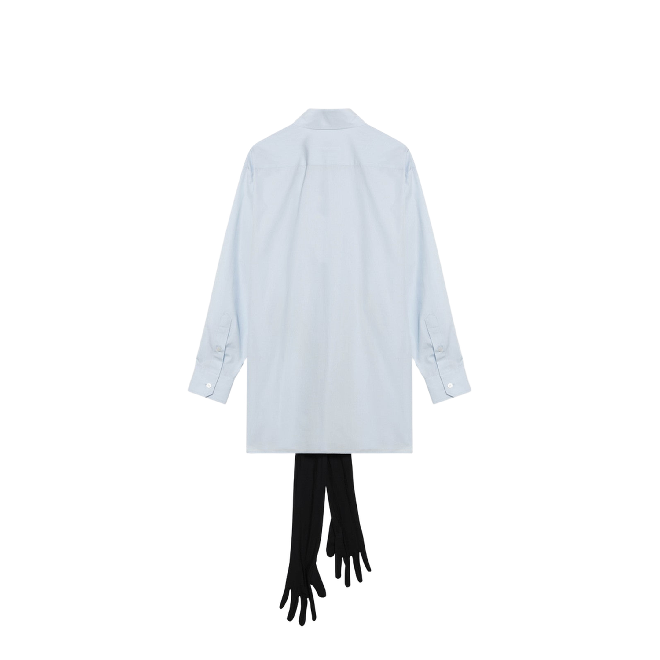 Light Blue Cotton Shirt with Gloves - Image 2