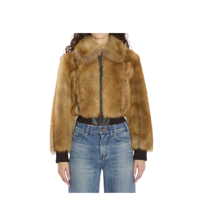 Bomber Jacket in Shearling - Image 1
