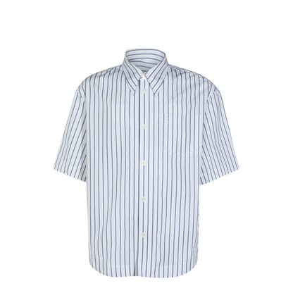 White Striped De Coeur Shirt - Image 1