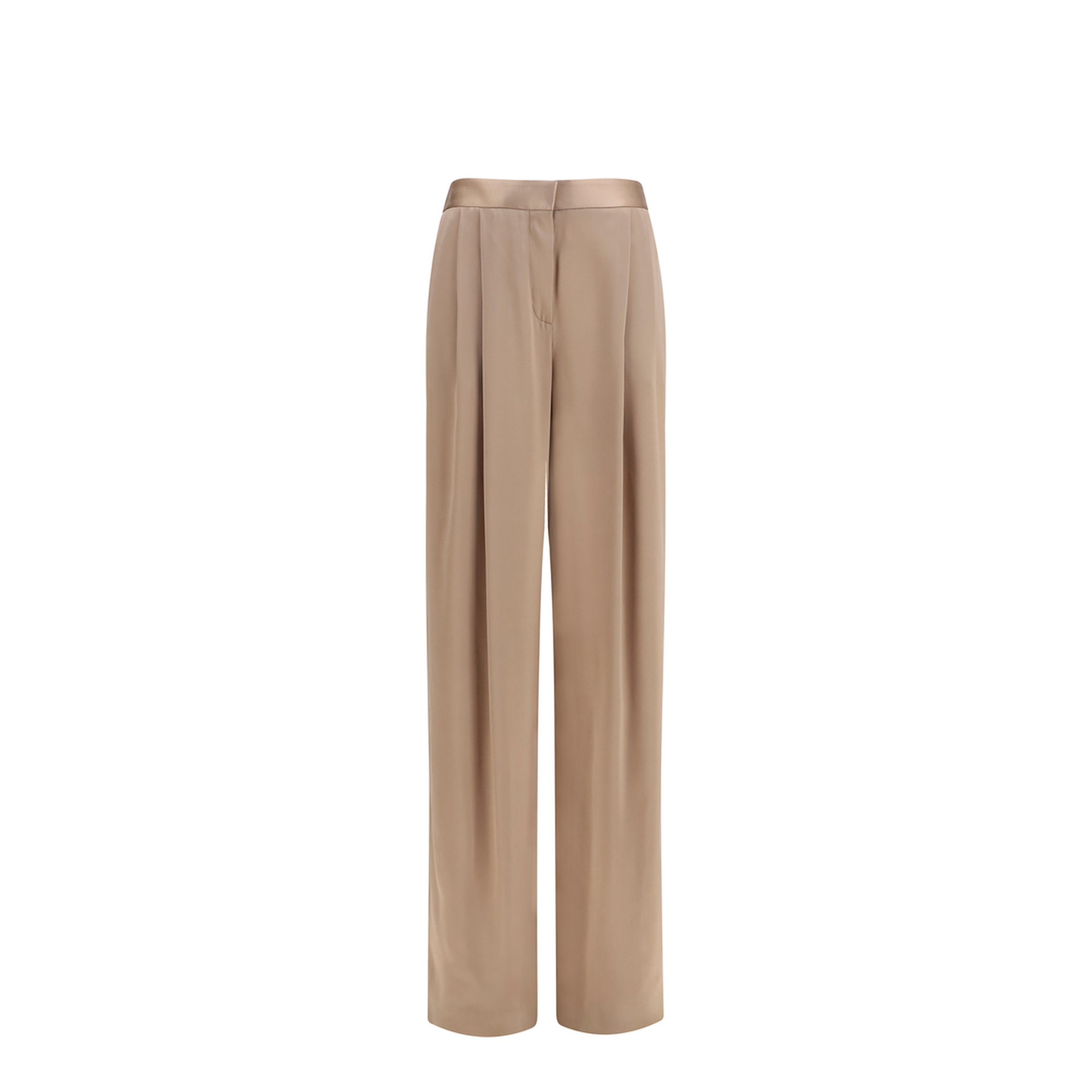 Straight Silk Pants - Image 1