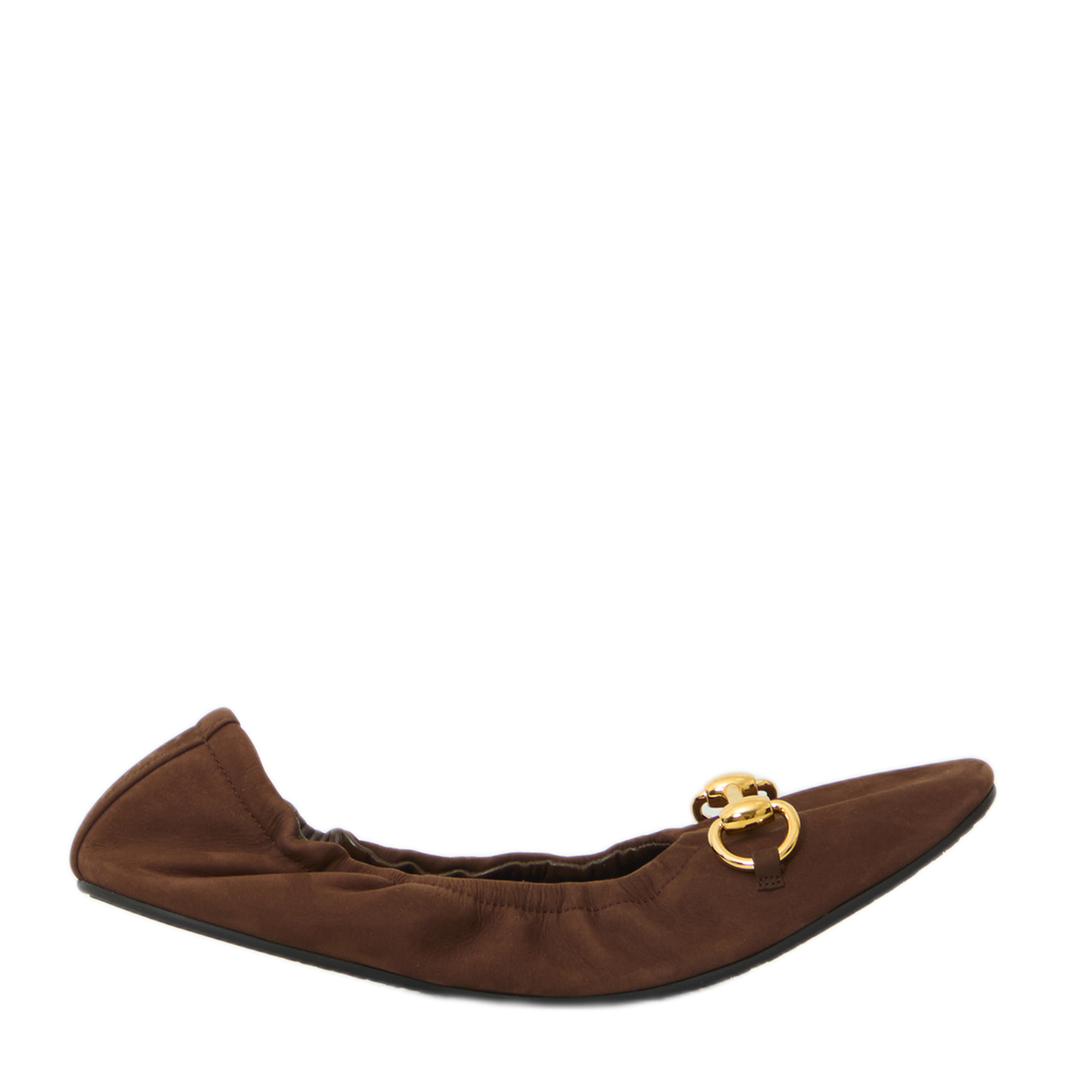 Prima Ballerina Flat in Suede - Image 1