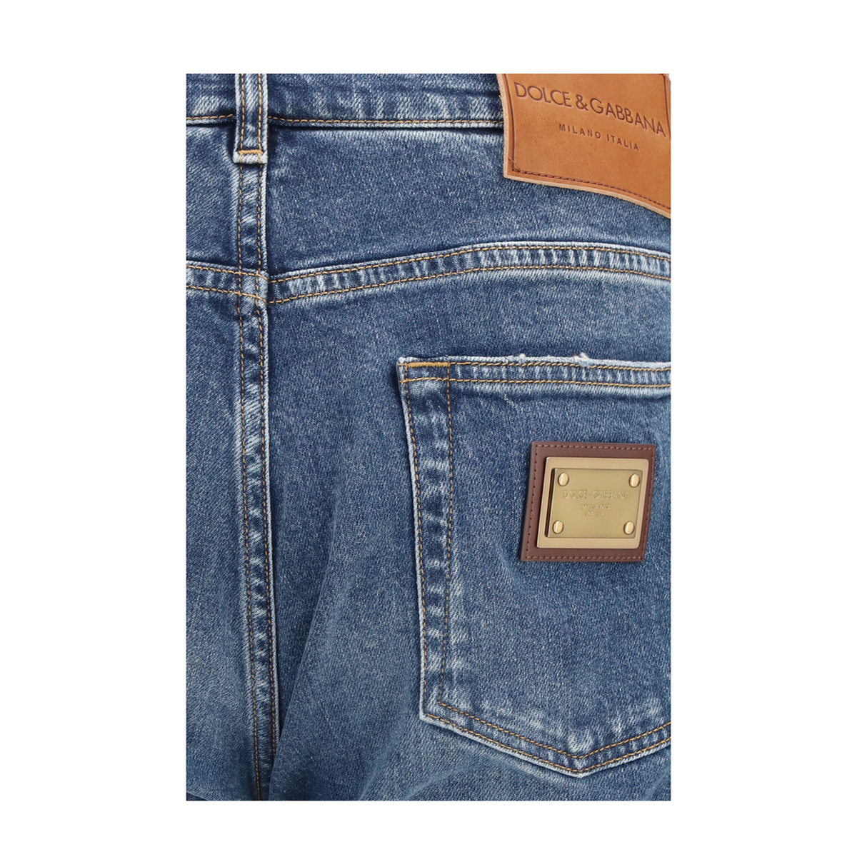 Straight-Leg Denim Jeans - Image 3
