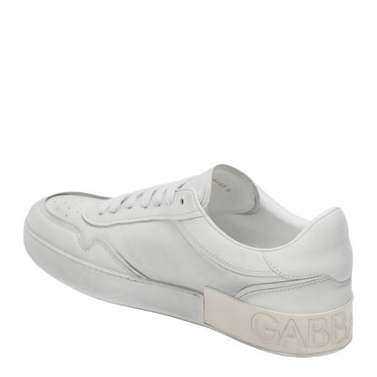 Vintage White Portofino Sneakers - Image 2