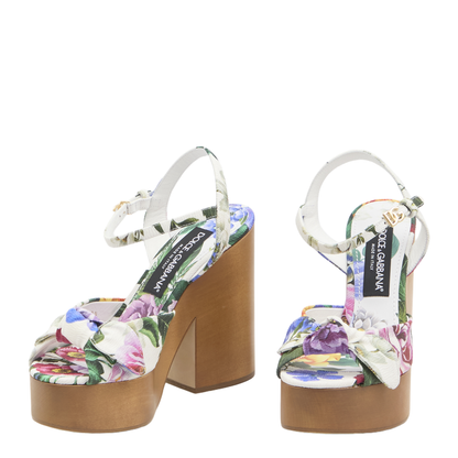 Floral Platform Sandals - Image 5