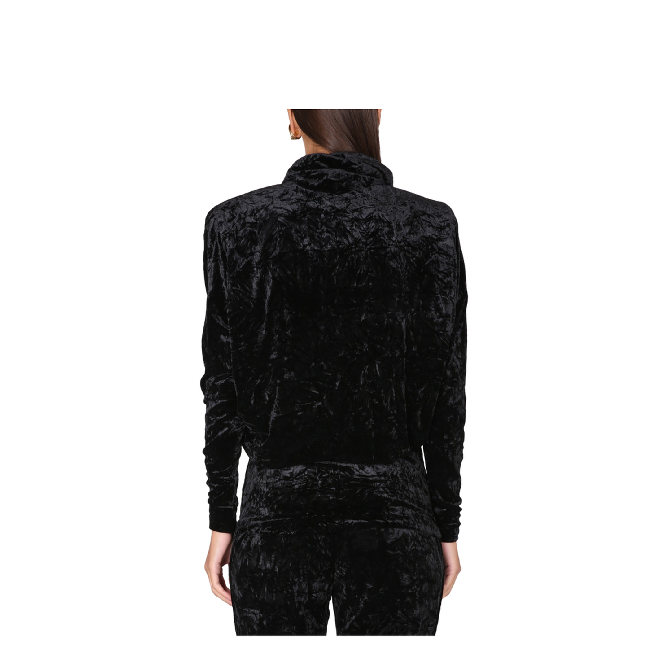 Velvet Turtleneck Top - Image 3