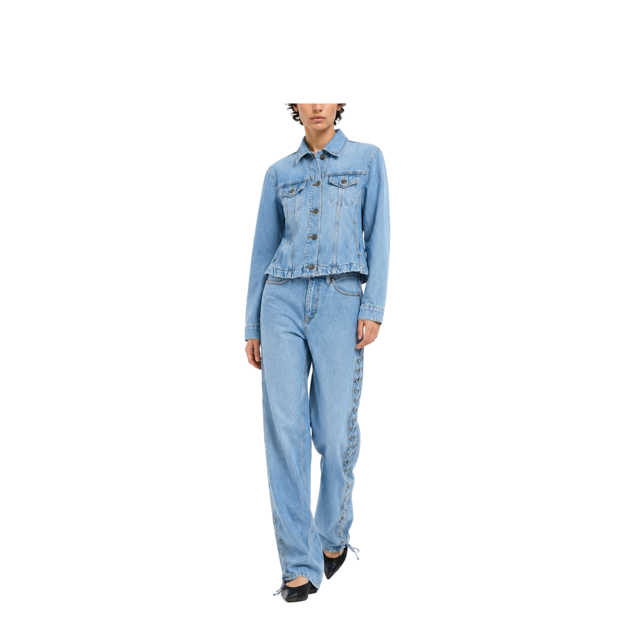 Jeans With Laces - Image 2