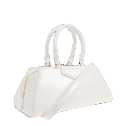 Small Antigona East-West Bag in Box Leather - Image 4