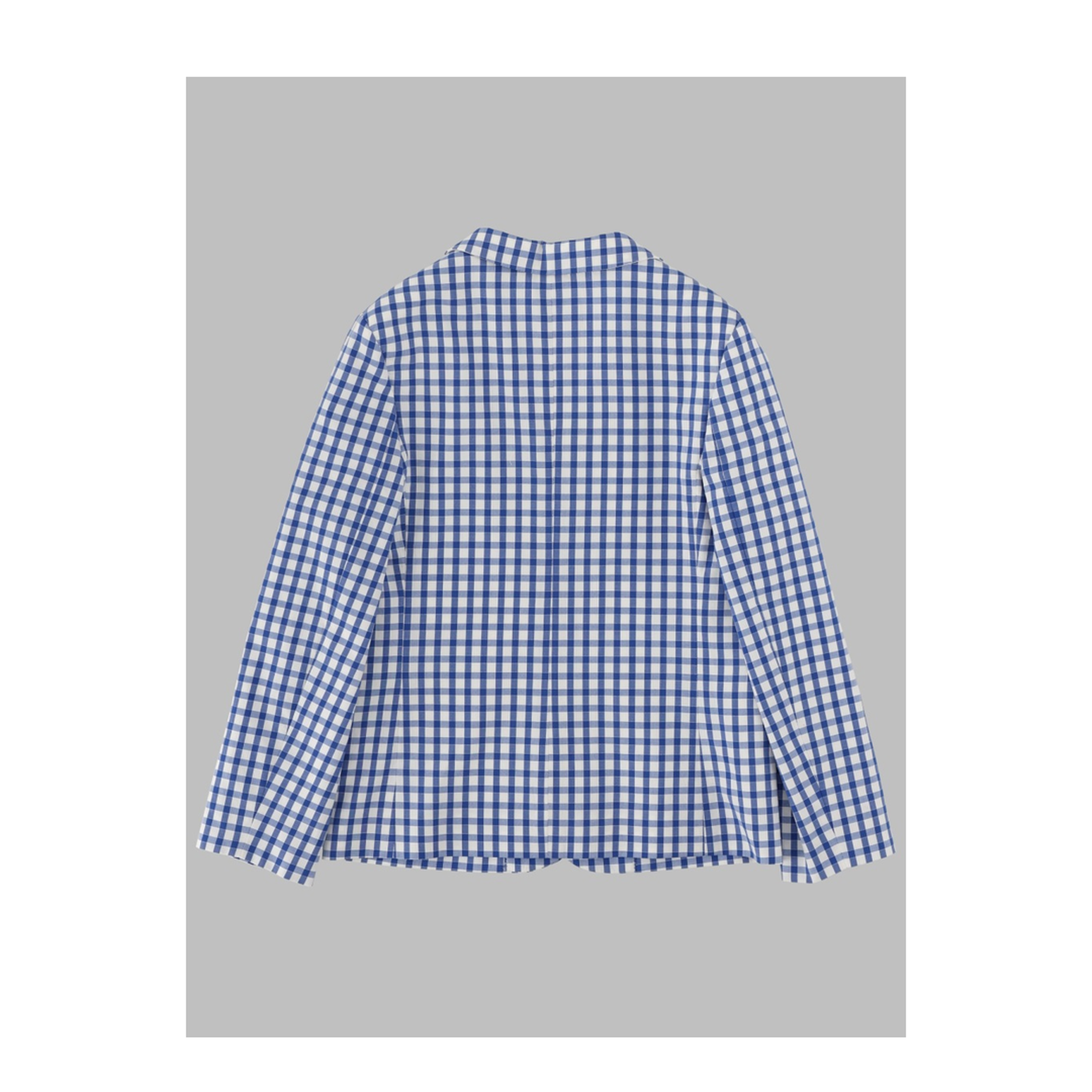 j sb jacket big
cotton vichy a/
azure/white/mix - Image 2
