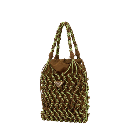 Two-tone Mesh Handbag - Image 2