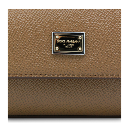 Sicily Mini Calfskin Top Handle Bag - Brown - Image 7