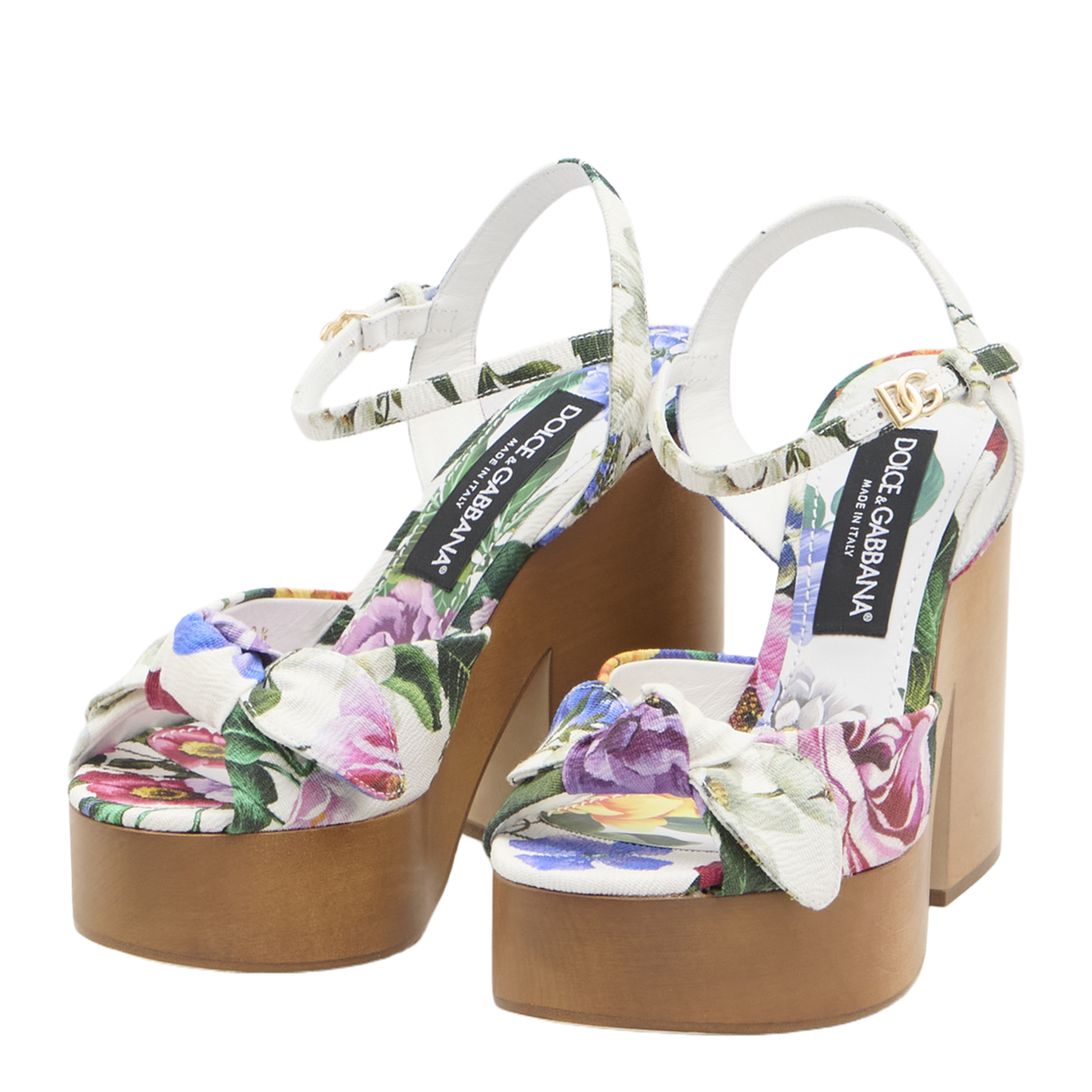 Floral Platform Sandals - Image 2