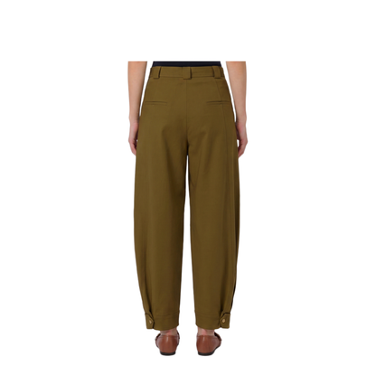 Adorni Stretch Cotton Canvas Trousers - Image 2