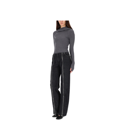 Ribbed Wool Sweater - Image 2