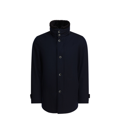 Virgin Wool Long Coat - Image 1
