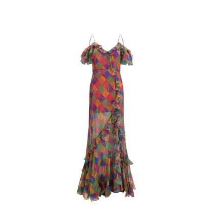 Long Silk Dress - Image 1