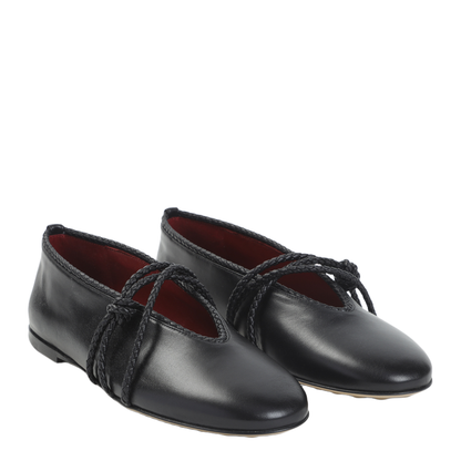 Rosa Lamb Leather Ballerinas - Image 5