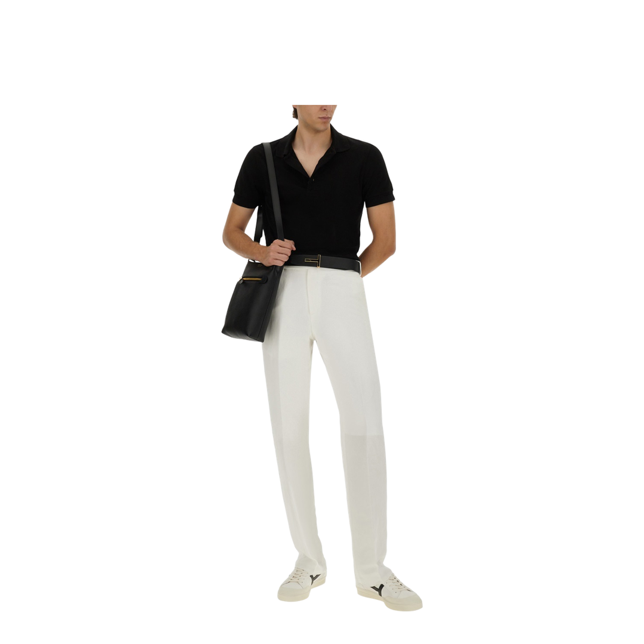 Lyocell Piquet Polo Shirt - Image 2