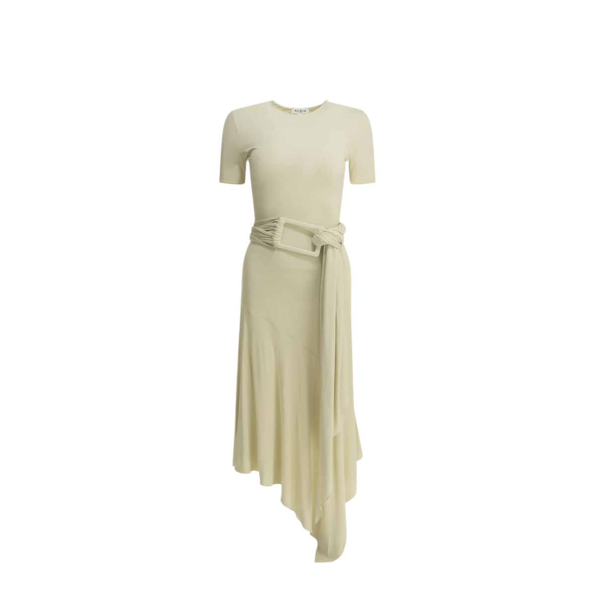 Draped Midi Dress - Image 1
