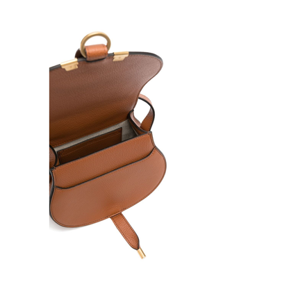 Marcie Small Calfskin Saddle Bag - Luggage - Image 4