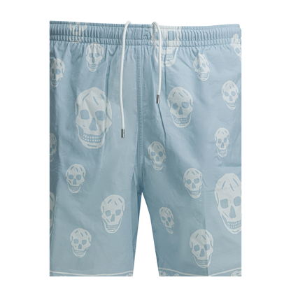 Light Blue Polyamide Bermuda Shorts - Image 4