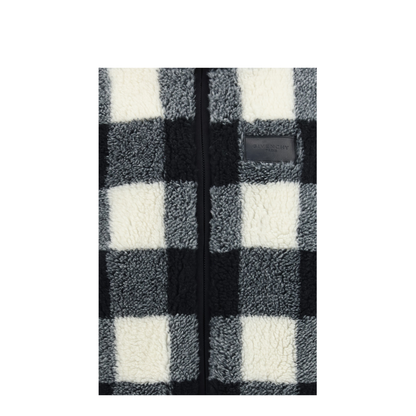 Checked Wool-Blend Teddy Jacket - Image 3