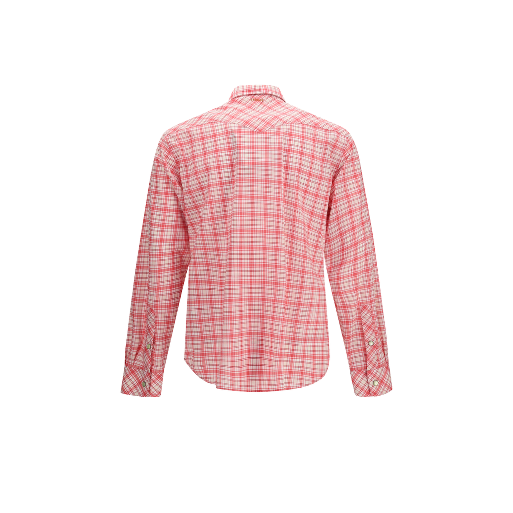 Slim Checked Cotton Poplin Shirt - Image 2