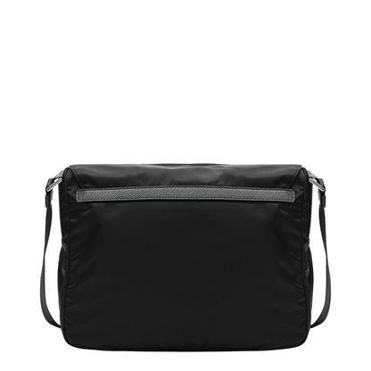 Re-Nylon Medium Nylon Shoulder Bag - Black - Image 2