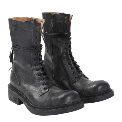 Laced Ankle Boots - Image 5