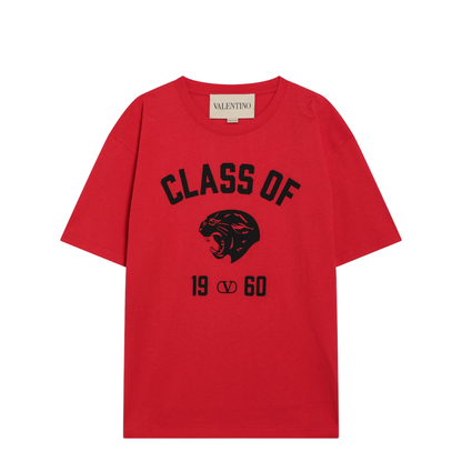 Red Cotton T-shirt - Image 1
