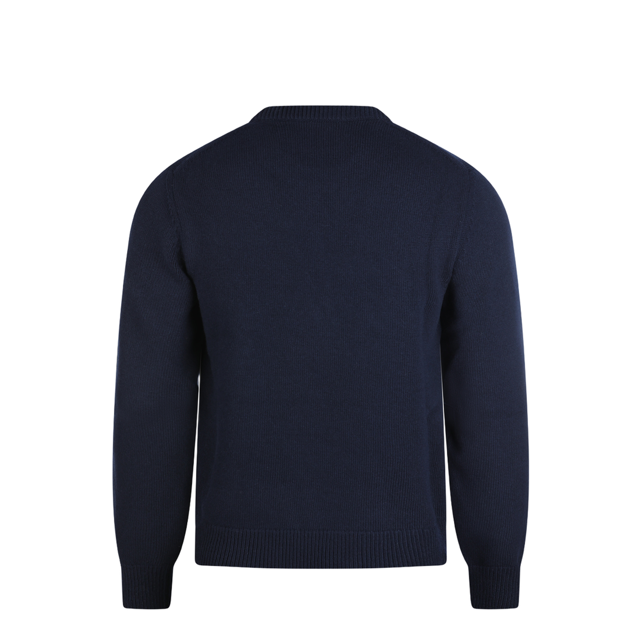 Midnight Blue Wool Sweater - Image 4