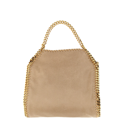 Falabella Mini Matte Vegan Shaggy Deer Tote Bag - Clotted Cream - Image 1
