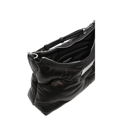 Glam Slam Medium Matelassé Hobo Bag - Black - Image 2