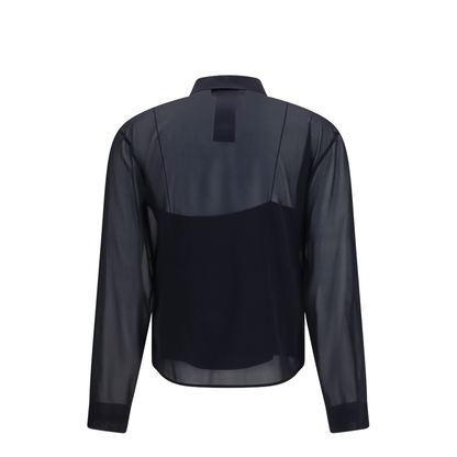 Stretch Silk Chiffon Shirt - Image 2