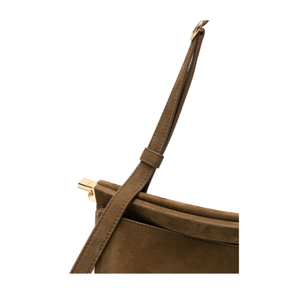 Le Click Pocket 35 Nubuck Calfskin Crossbody - Noir - Image 5