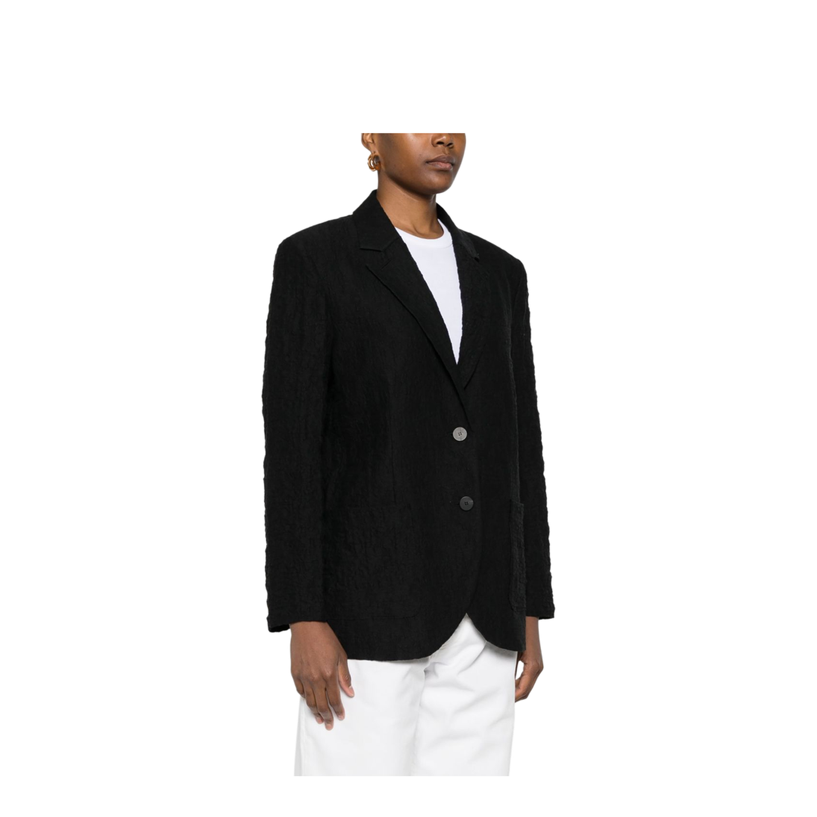 Cotton Blend Blazer Jacket - Image 5