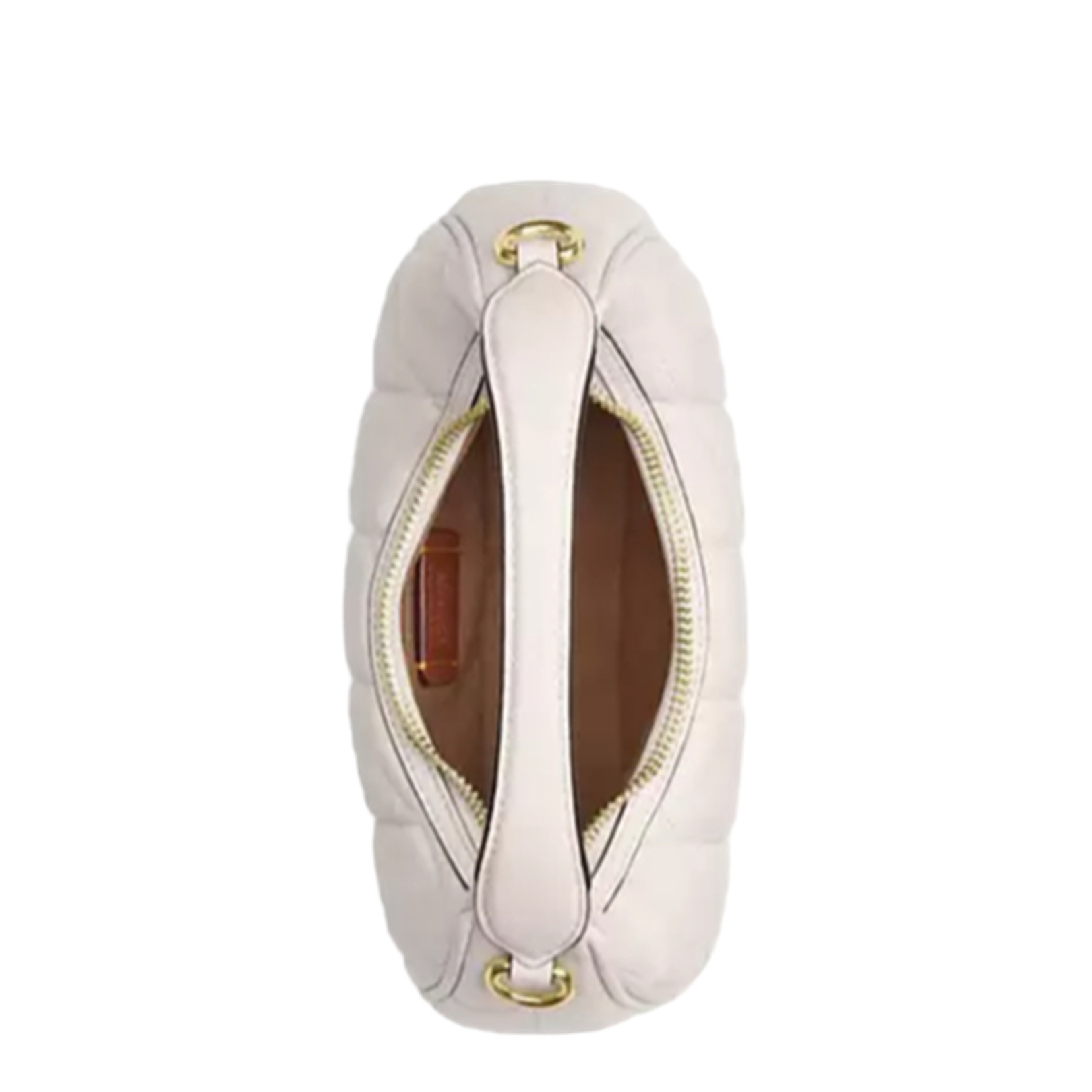 Carmen Mini Crossbody Bag With Quilting White - Image 2