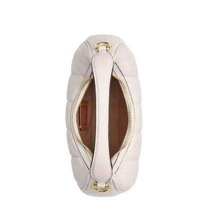 Carmen Mini Crossbody Bag With Quilting White - Image 2