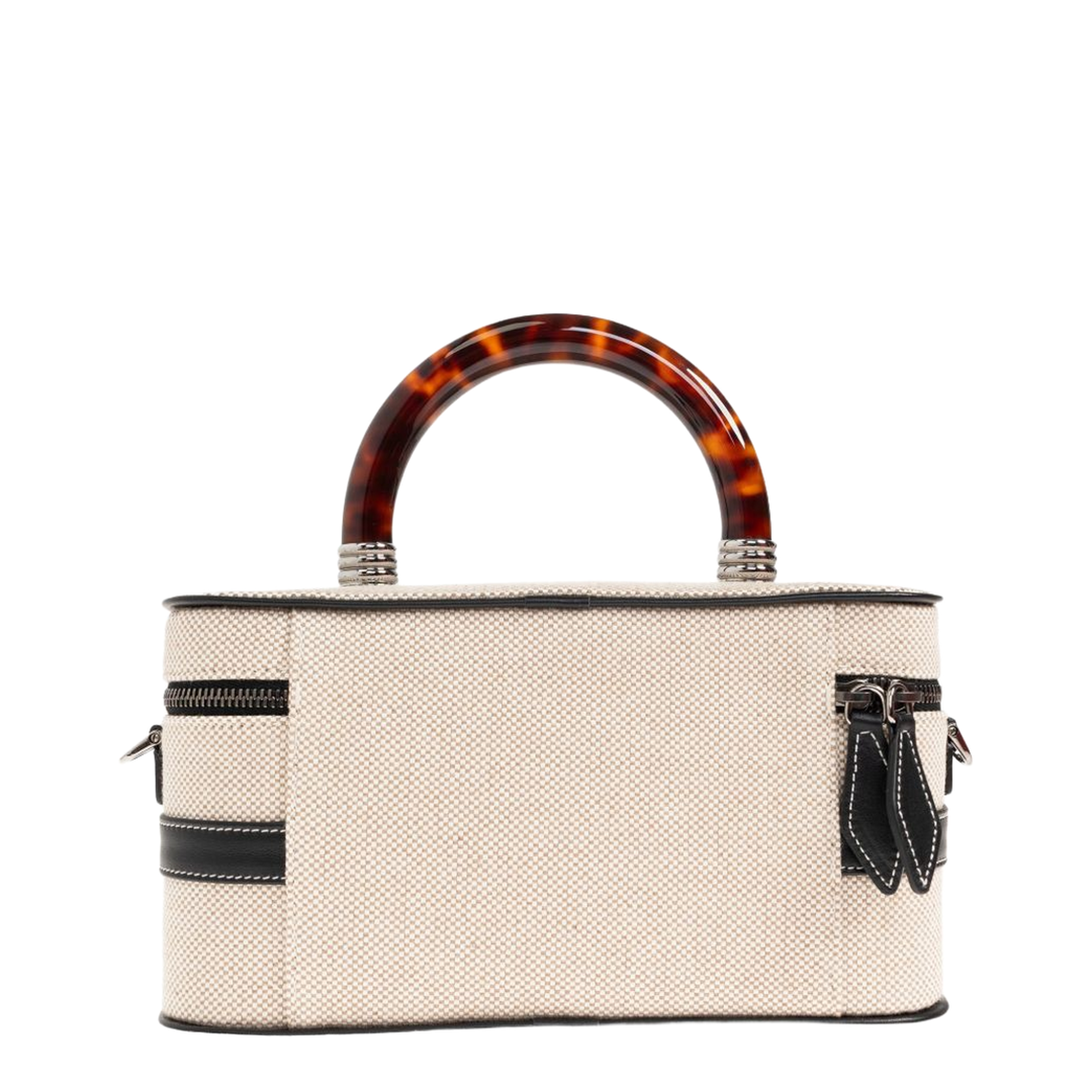 Vanity Belle Vivier Mini Bag Canvas - Image 4