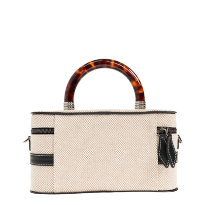 Vanity Belle Vivier Mini Bag Canvas - Image 4