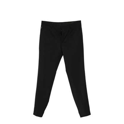 Straight Leg Wool Trousers - Image 1