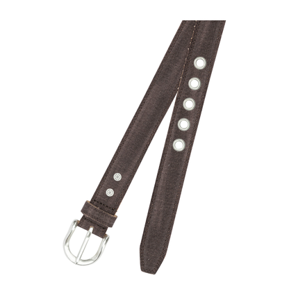 Denim And Leather Belt - Image 2