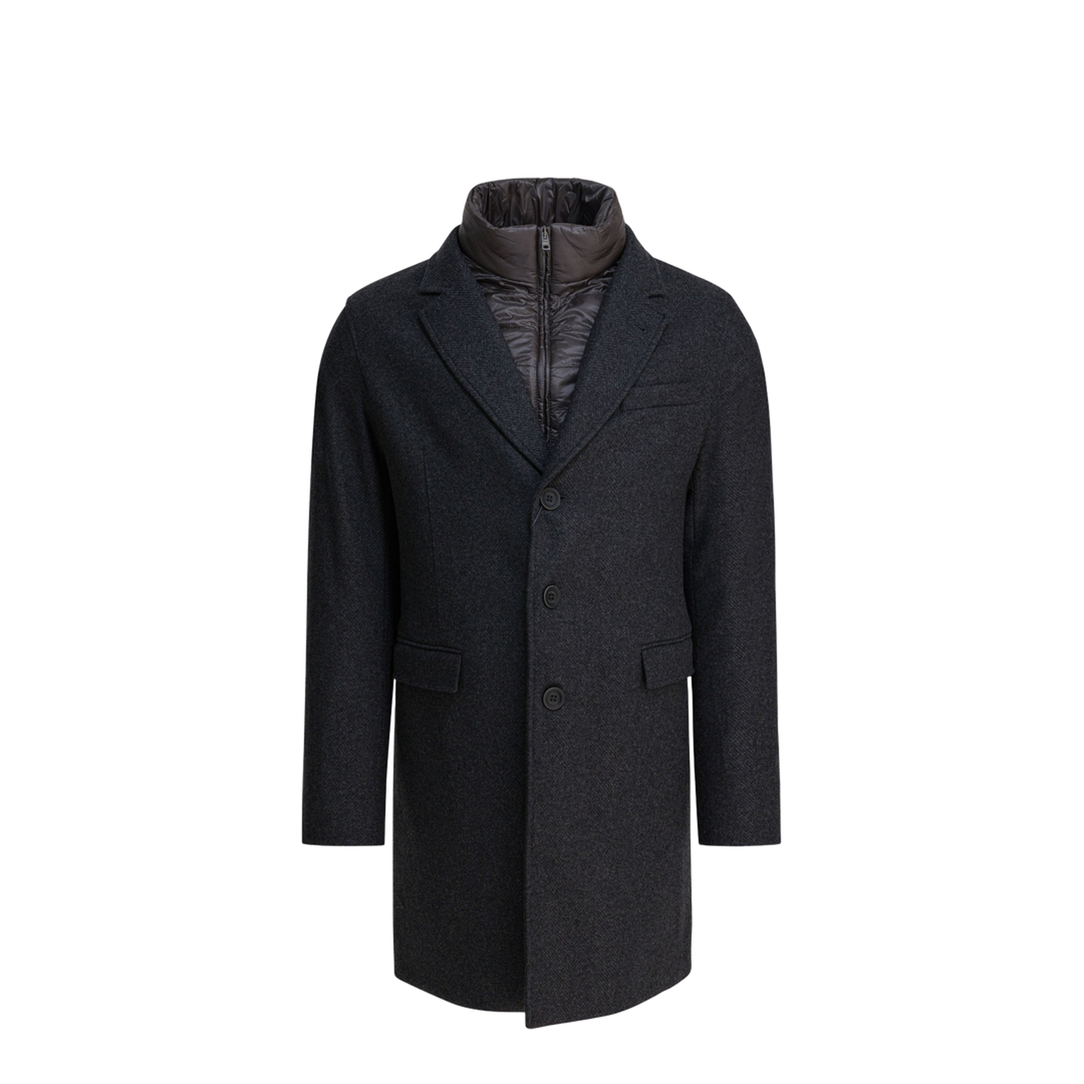 Wool Coat With Vest - Image 1