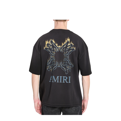 Black Cotton T-Shirt - Image 4