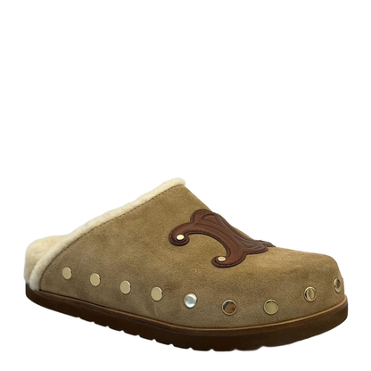 Triomphe Wedge 15mm Mules - Image 1