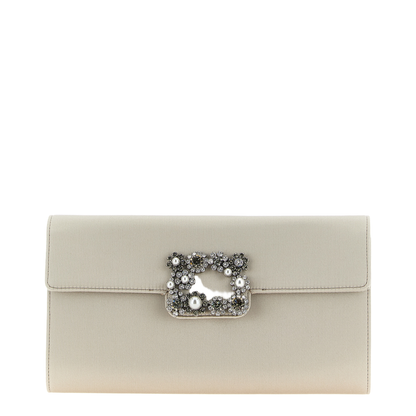 Efflorescence Clutch in Satin - Image 1