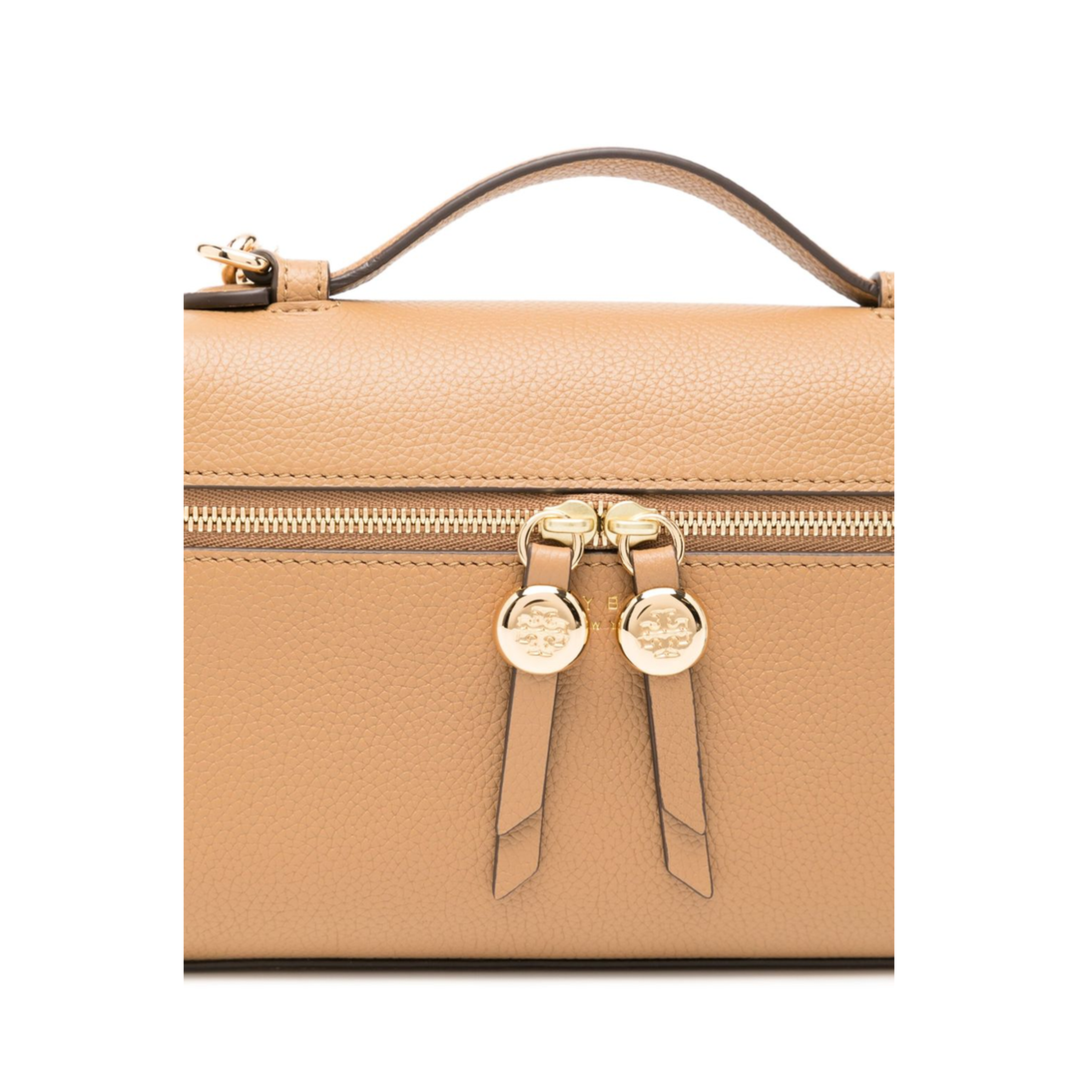 Romy Slim Mini Bag With Beige Leather Top - Image 5