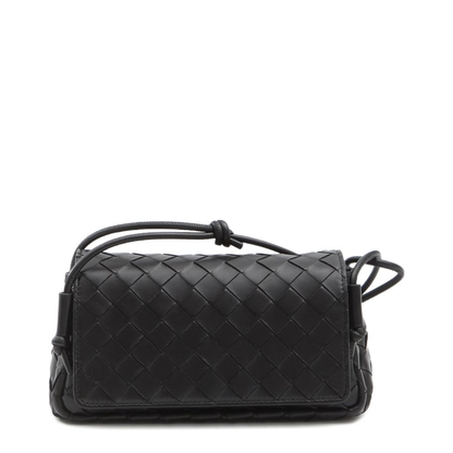 Messenger Bag Intrecciato Black - Image 1