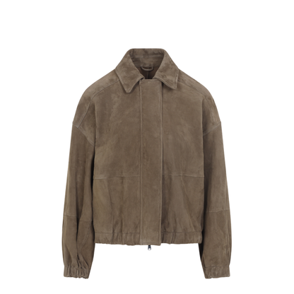 Suede Leather Jacket - Image 1